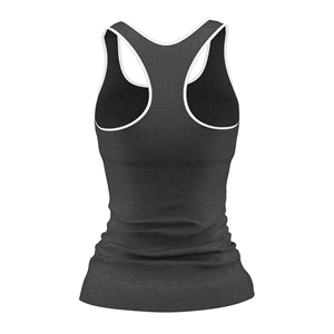 Camiseta sin mangas de entrenamiento de verano para mujer Eveless, tela de punto sostenible de secado rápido, a la moda sublimada camisa deportiva, venta al por mayor - Product Image 3