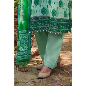Conjunto de traje de 3 piezas estampado para mujer con dupatta, colección CL-62020 B - Product Image 4