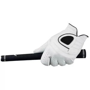 Gants de golf en cuir véritable pour hommes, personnalisables avec étiquette de marque, doux, respirants, légers, avec poignées, fermeture à enfiler, pour la main gauche - Product Image 3
