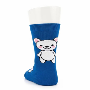 Calcetines Transpirables de Punto para Niños Pequeños con Estampado por Transferencia de Calor, Mezcla de Algodón, Suaves, Ligeros y Elásticos, Suministro al por Mayor para Niños - Product Image 2