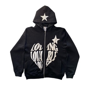 เสื้อมีฮู้ดสำหรับทุกเพศ100% ผ้าฝ้าย400 GSM ดิจิตอล DTG มีฮู้ดแบบรูดซิปดีไซน์ใหม่ออกแบบได้ตามต้องการ - Product Image 6