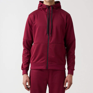 Men's Heavyweight Eco-friendly Charcoal Fleece Hoodie and Sweatpants <b>Set</b> Ultra-Warm and Comfortable for Casual Wear - Product Image 6
