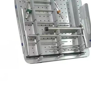 Premium Orthopedische Basisinstrumentenset 4Mm Gecanuleerde Roestvrijstalen Schroefimplantaten Handmatige Pentax Chirurgische Botschroeven