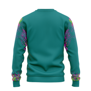 Sudadera de cuello redondo de peso pesado con logotipo personalizado para hombre, sudaderas con capucha y sudaderas para niños y lavado ácido para hombre, sudadera personalizada - Product Image 4