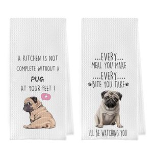 Wholesale Cotton Dish Towels Waffle Weave Quick Dry Tea <b>Cloth</b> Gift Set - Product Image 1
