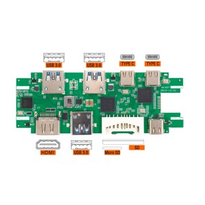 Alta calidad ODM OEM USB C Hub Circuit Board Assembly Servicios del fabricante - Product Image 4