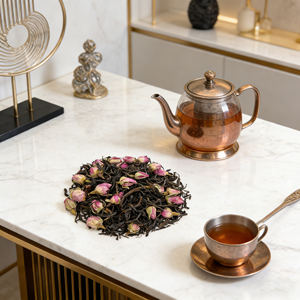 Thé noir Yunding H-017 de haute qualité en sachets, saveurs mélangées, thé minceur naturel, perte de poids, sain, personnalisable - Product Image 3