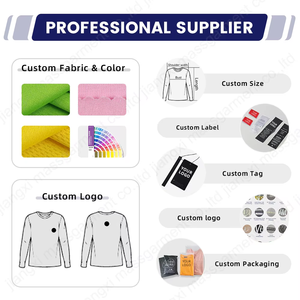 Sudadera Corta Holgada Personalizada Más Vendida, Mangas Completas, Algodón Coreano Liso, Cuello Redondo, Sudadera de Mujer de la Mejor Calidad - Product Image 2