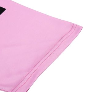 Maillot de football en tissu polyester performant extensible dans les quatre sens à séchage rapide, personnalisé avec nom et numéro, col rond - Product Image 4