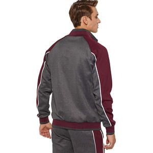 Survêtements rayés de haute qualité pour hommes avec col rabattu, les meilleures tenues d'hiver tendance, survêtements pour hommes abordables 2026 - Product Image 4