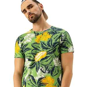Camiseta con estampado personalizado para hombre, 100% algodón, manga corta, logotipo impreso por sublimación/imágenes en T, nuevo MOQ, 2 piezas - Product Image 1