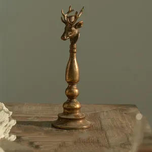 Elegant ZAHID EXPORTS Metal Handmade Pillar <b>Candle</b> <b>Holder</b> for Religious Activities and Christmas Events - Product Image 1