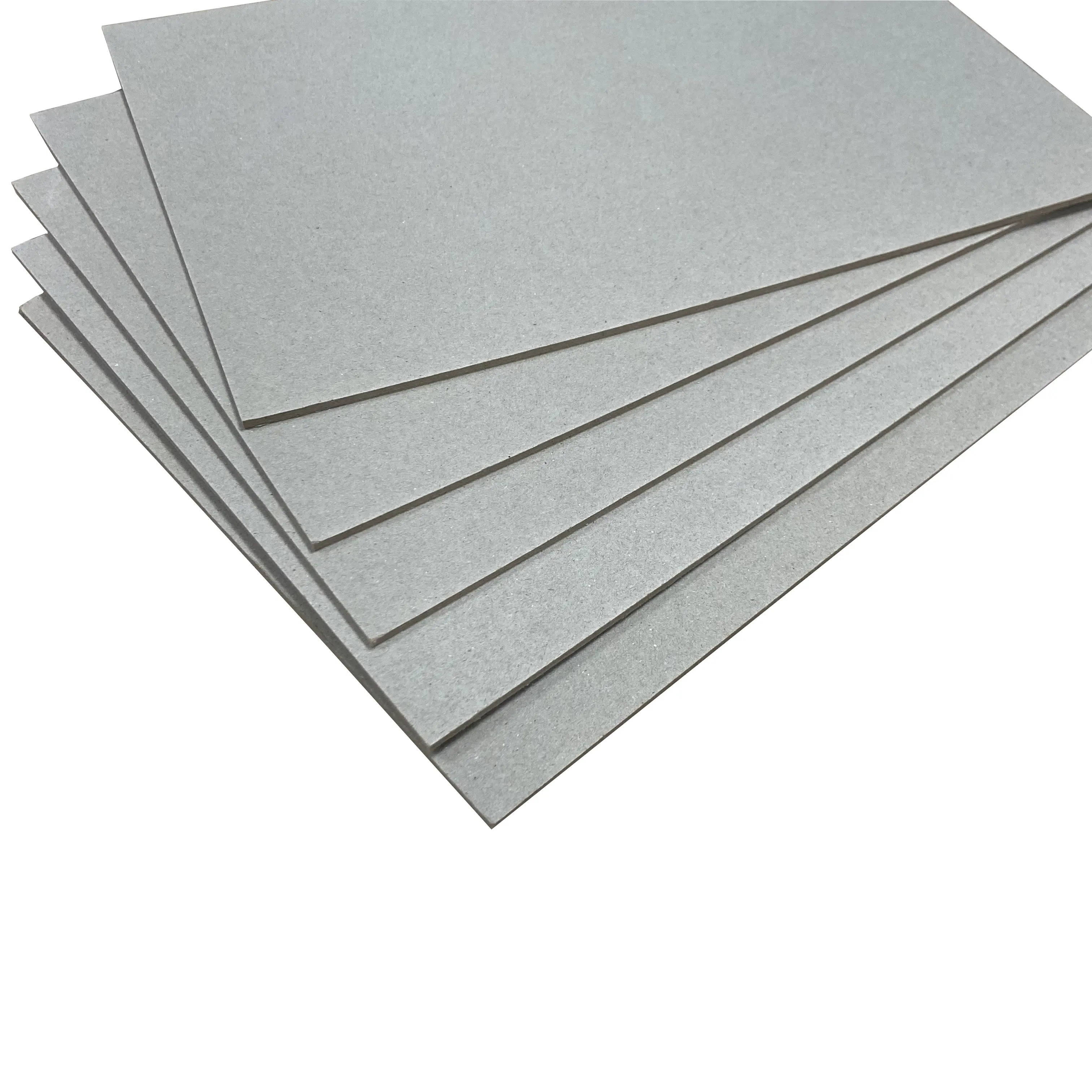Ambalaj ve baskı notebook için 2.0mm lamine gri kurulu gri çip kurulu gri kağıt kapak gri kurulu