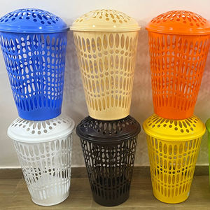 American <b>Laundry</b> <b>Basket</b> <b>with</b> a modern ventilation system and heavy duty <b>plastic</b> <b>with</b> long lasting durability - Product Image 1