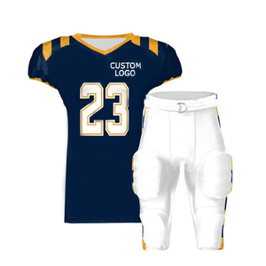 Nom d'équipe personnalisé numéro Sports pour jeunes hauts de football américain pour l'entraînement en équipe Nouvelle arrivée Maillot de football américain - Product Image 4