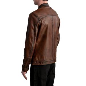 2025 Wholesale Men's Premium Quality Sheep Fur Leather Jacket Durable and High-End Plus Size Winter Collection LWK-LJ-0069 - Product Image 5