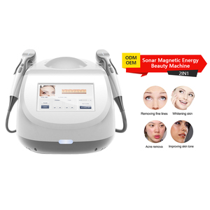 Máquina de Belleza Facial Portátil 2 en 1 2025, Martillo Frío y Caliente y Activador de Vibración de Energía Magnética con Sonar - Product Image 2