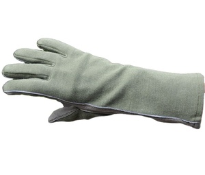 Guantes de Piloto Nomex Verde Salvia de Primera Calidad - Product Image 4