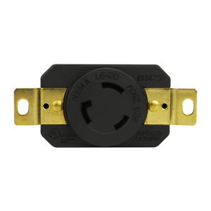 <b>Electrical</b> plug NEMA L6-20R 20A 250V Sturdy Locking Receptacle suitable for Safeguarding power sources - Product Image 5