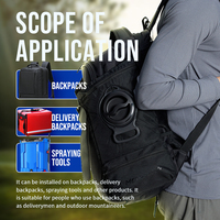 Sac à dos rafraîchissant Megacool en nylon léger, imperméable, anti-UV, avec système de pompe pour le cyclisme