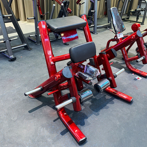 Thương mại tấm nạp ISO-Bên quỳ chân Curl Máy tập thể dục thiết bị phòng tập thể dục nhà sản xuất - Product Image 2
