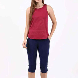 Nouveau débardeur femme 2026 de qualité supérieure, service OEM personnalisé, dernier design / Débardeur femme respirant couleur unie à séchage rapide et écologique - Product Image 4