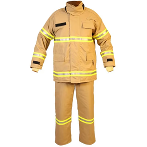 Combinaison dos d'action en coton sergé unisexe Marine-Vêtements de travail de sécurité ignifuges avec caractéristiques réfléchissantes haute visibilité pour pompiers - Product Image 6