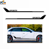 Autocollants publicitaires pour voitures personnalisés, amovibles, importés, en PVC imperméable de 120 microns d'épaisseur, protection UV, finition brillante, taille personnalisée