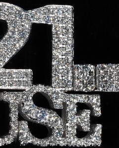 สร้อยคอสุดหรูพร้อมจี้เพชรโมอิส3D สีเงินแท้สำหรับฮิปฮอป925แบบกำหนดเองและหรูหรา - Product Image 4