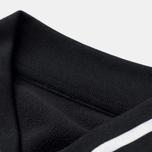 Veste universitaire OEM de haute qualité, logo personnalisé, vente en gros, streetwear tendance, unisexe, vêtements d'extérieur d'hiver, bomber vintage, style universitaire - Product Image 4