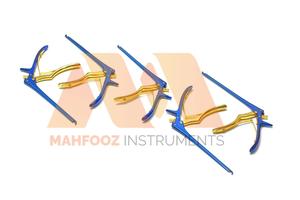 Juego de 5 Piezas de Instrumentos Ortopédicos Kerrison Rongeurs de Doble Acción con Bloqueo - Product Image 3