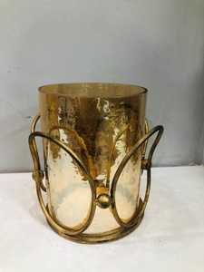 Modern Handmade Metal Glass <b>Candelabra</b> with Pillar Holder for Festival Home Decor - Product Image 2