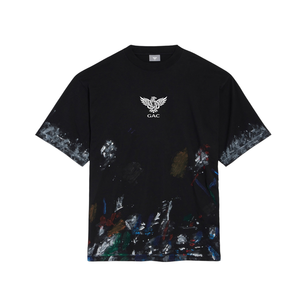 <b>Black</b> Graphic <b>T</b>-<b>Shirt</b> Men's Short Sleeve Crew Neck Paint Splatter Streetwear Casual Abstract Art Wholesale Fashion <b>Shirt</b> 5XL - Product Image 1