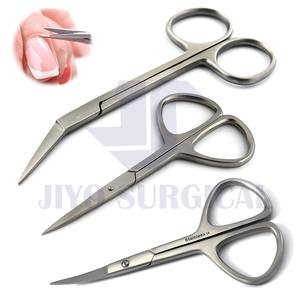 Tijeras para cutículas de uñas de los pies con certificación CE ISO, tijeras de precisión de acero inoxidable para el cuidado de las uñas y el cuidado de las cutículas - Product Image 3