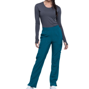 T-shirt Confortable à Manches Longues, Hauts de Travail Médicaux Extensibles, Pantalons Jogger Médicaux, Tissu Sergé Anti-Plis, Détecteur d'Aiguilles - Product Image 5