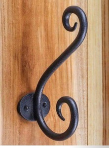 Decorative Antique Cast Iron Wall Hook For Rustic Farmhouse Home Decor And Functional Organization In Any Room - Product Image 4