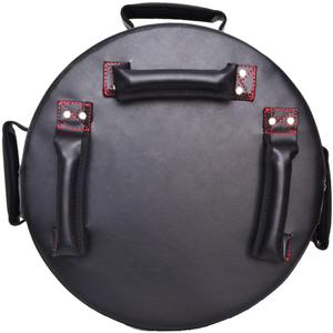 Escudo llamativo redondo círculo resistente negro + rojo de alta calidad personalizado - Product Image 6