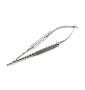 Nouveauté 2025 YD Ciseaux à cuticules micro professionnels incurvés en acier inoxydable ultra-affûtés pour manucure par SurgiRight - Product Image 1