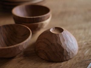 Con el mejor tazón de madera natural, juego de ensaladas, diferentes tamaños de juego de cuencos de madera para restaurante, cocina hecha a mano - Product Image 4