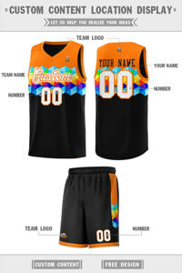 Camisetas de práctica de baloncesto de secado rápido reversibles unisex, uniformes de poliéster transpirables, conjunto de talla grande - Product Image 3