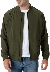Veste bomber unisexe décontractée d'automne, longueur classique, vente en gros, design varsity, broderie classique, réversible, lettres - Product Image 5