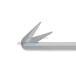 Ciseaux à lames angulaires 125, tige de 5 mm, longueur de coupe 10'' (25 cm), poignée à pression manuelle, acier inoxydable, 13,25'' (33,5 cm) VATS - Product Image 5