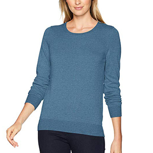 Sudadera de mujer con logotipo personalizado impreso en la parte delantera manga completa cuello redondo 100% algodón polar transpirable ecológico Premium alta calidad - Product Image 5