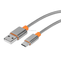Cable de Carga Rápida USB C de 3A 5A 60w para Teléfono Móvil, Compatible con Teléfonos Inteligentes Android, Carga Súper Rápida