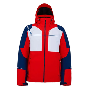Veste de ski de neige nordique de haute qualité veste de sport de plein air vêtements d'hiver nouvelle manche amovible veste de ski rouge femme - Product Image 1