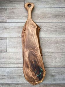 Natural Acacia Wood Cutting Board with Handle Wood Chopping Board with Customised Size Rectangle <b>Shape</b> Kitchenware Wood <b>Block</b> - Product Image 4