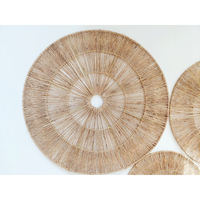Nouveaux articles Décoration murale rustique en jute Taille personnalisée Décorations de luxe pour la maison Fabriquées au Vietnam par KING CRAFT VIET