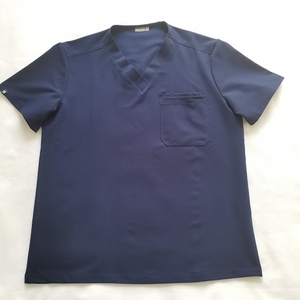 Conjunto de Uniformes Médicos Unisex Personalizados al por Mayor, Fabricados con Tela de Sarga Elástica de Alta Calidad, Fusión sin Costuras, para Hospital - Product Image 3