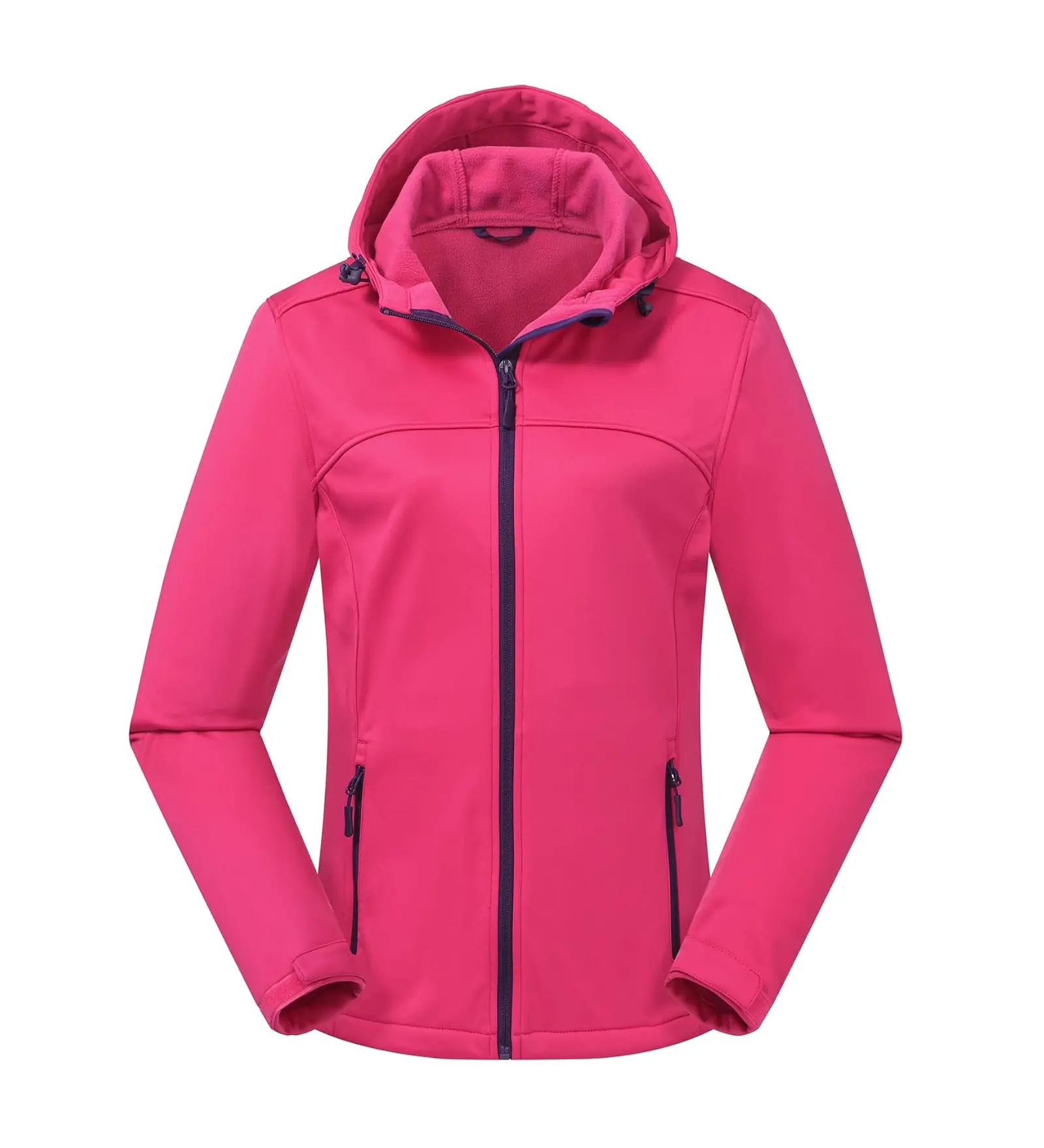 Giacca Softshell da donna alla moda giacca da trekking da esterno Soft Shell giacca a vento traspirante resistente all'acqua giacca Soft Shell