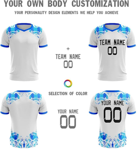 Maillots d'équipe de football France haute qualité style supérieur ensembles d'uniformes de football à séchage rapide vêtements de football entièrement par sublimation - Product Image 4